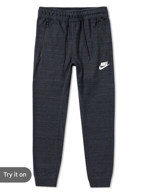 Nike Kids Black Jogger Sweatpants